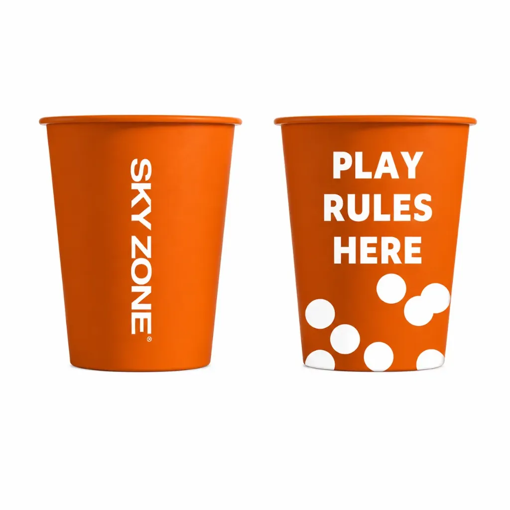 Party Cups - 12oz (Orange)